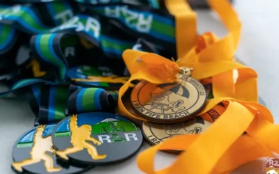 Medal Pair for the Rainier to Ruston Race Series