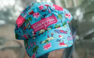 Racetrackers 6500A Hat Fully Sublimated for Pledge the Pink Brand