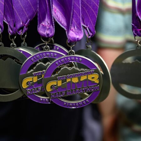 WCU-catamount-climb-half-marathon-medal