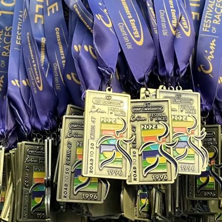 Community and Fun Run Race Medals