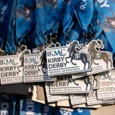 Race Medals for the Kirby Derby