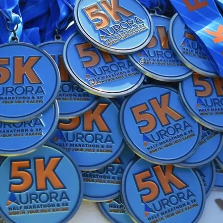 5K and 10K Race Medals