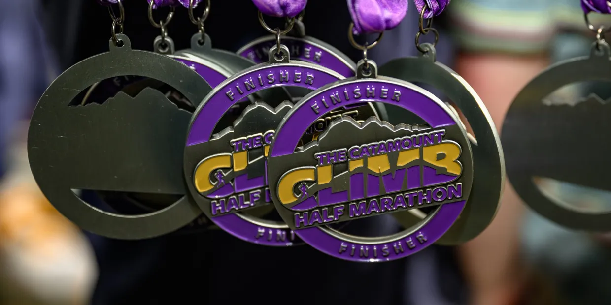 Custom Marathon and Half-Marathon Race Medals