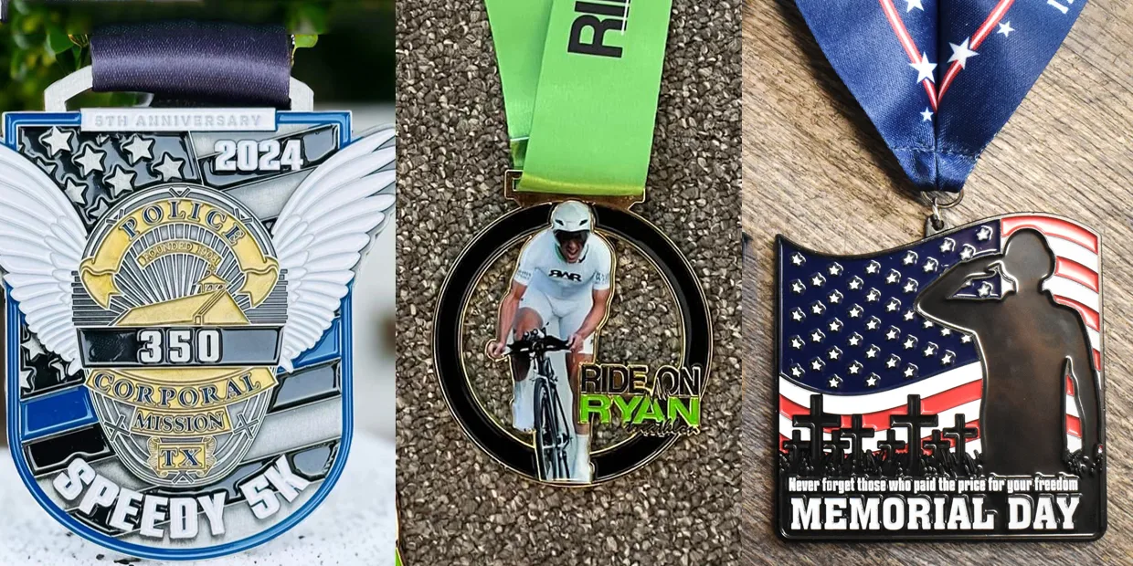 Custom Medals for Memorial Runs and Races