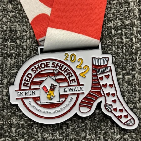 Custom Race Medal for the McDonald House Charity