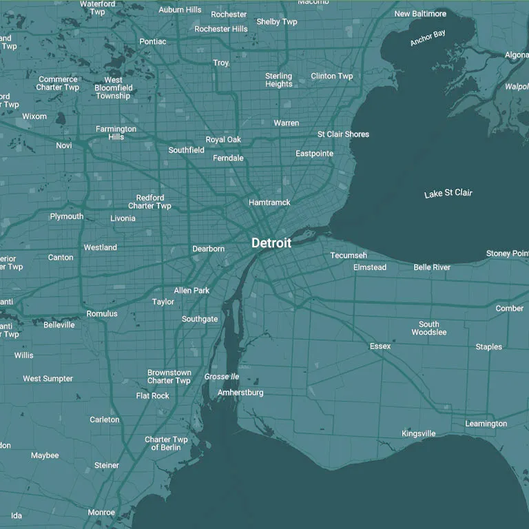 City Map - Detroit