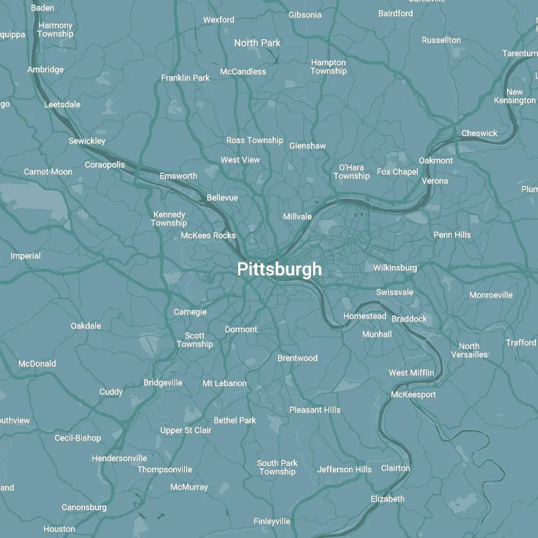 City Map - Pittsburgh