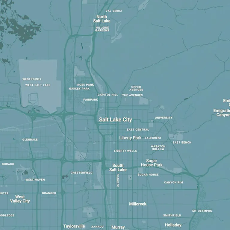 City Map - Salt Lake City City Map - Salt Lake City