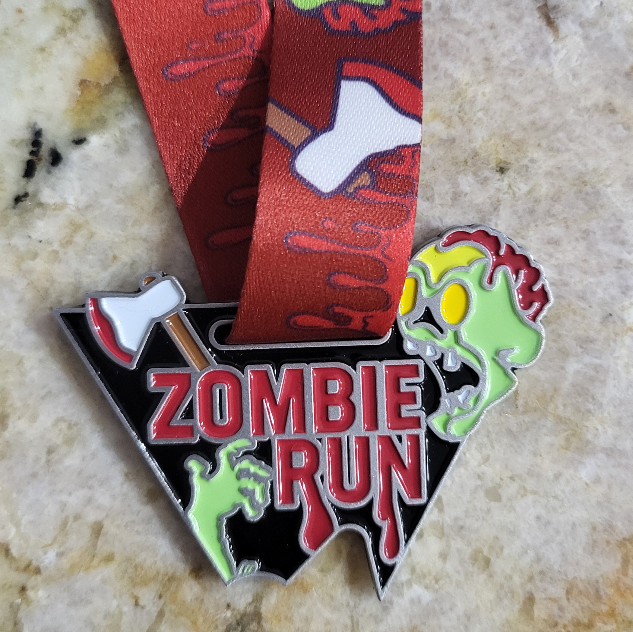 Halloween Race Medals