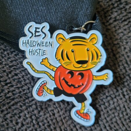Cute Race Medal for the SES Halloween Hustle