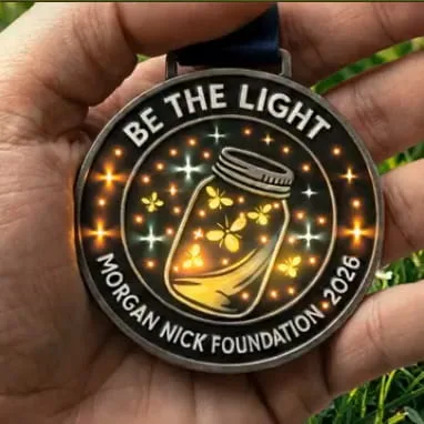 Custom Medals for the Everyday Heroes 5K in Arkansas