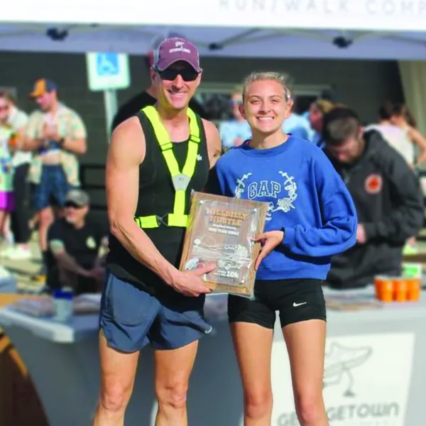 Finisher Awards for the Hillbilly Hustle 5K in Kentucky