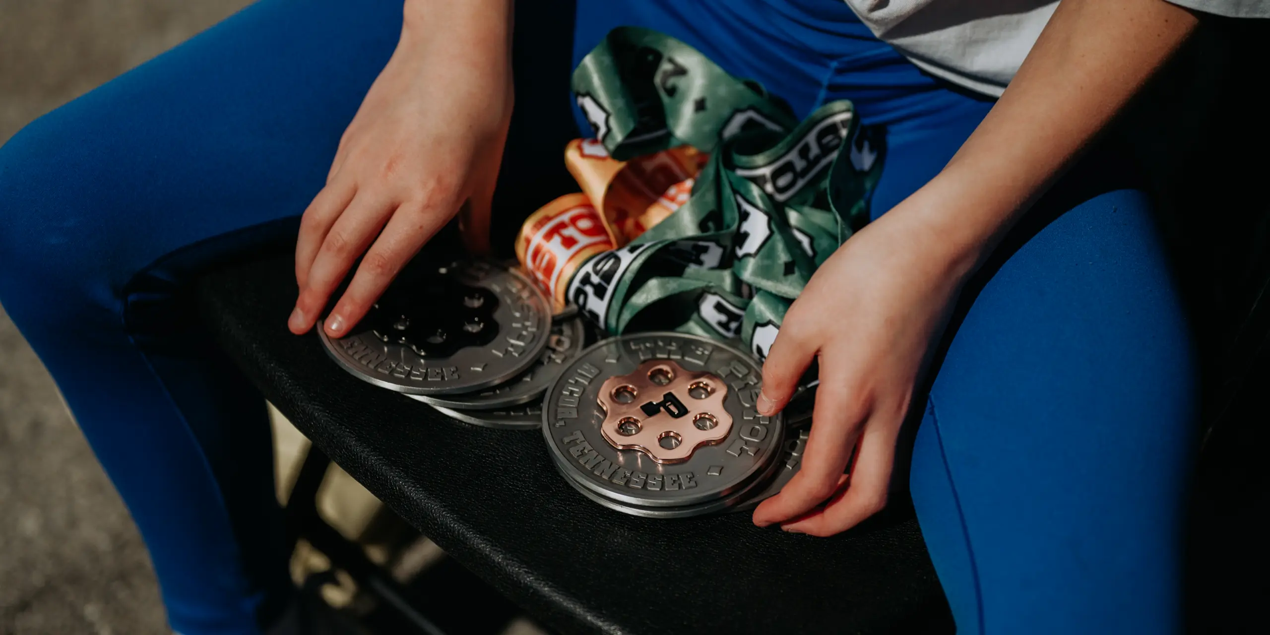 Pistol Ultra Race Custom Medals Set