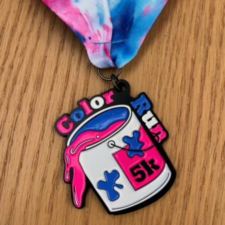 Color Run 5K Community Race Medal