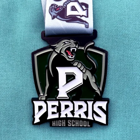 Perrish High School Mascot Race Medal