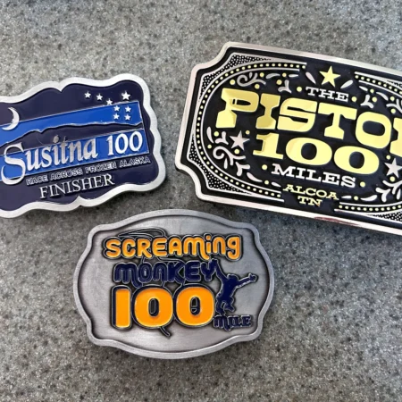 Ultra Race Belt Buckle Medals